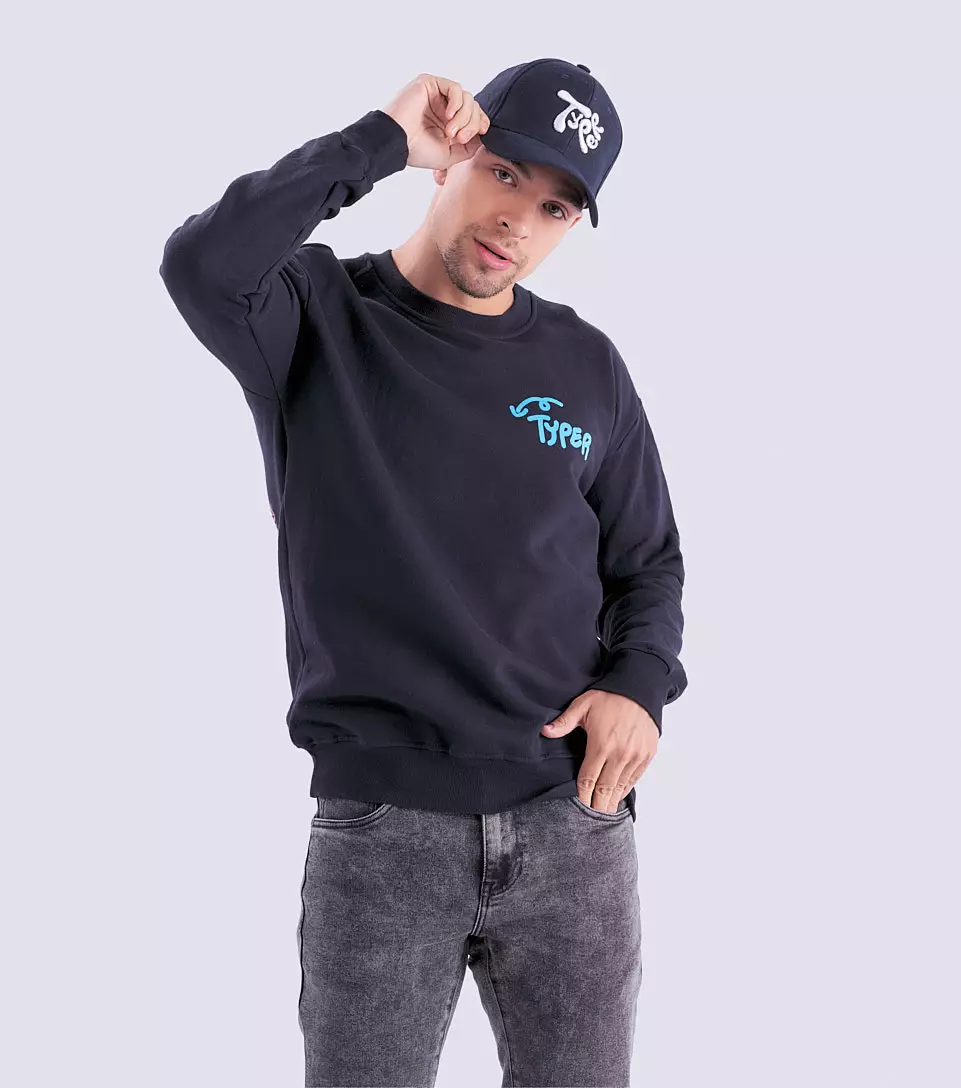 Rodric Camibuzo Oversized Estampado TyperAO