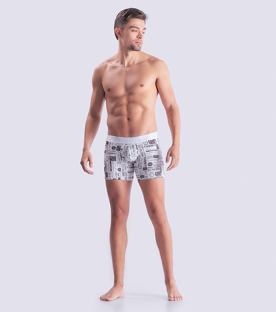 Boxer Para Hombre Bipack Combinado Con Elastico Marcado Texto Unser 832943 CU