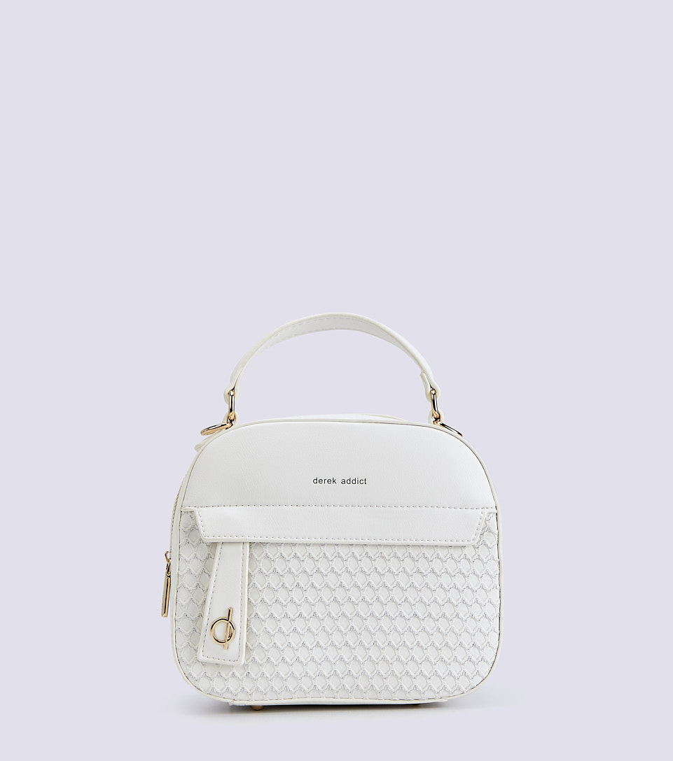 Bolso Para Mujer Bandolera Con Malla Derek 827545 BL