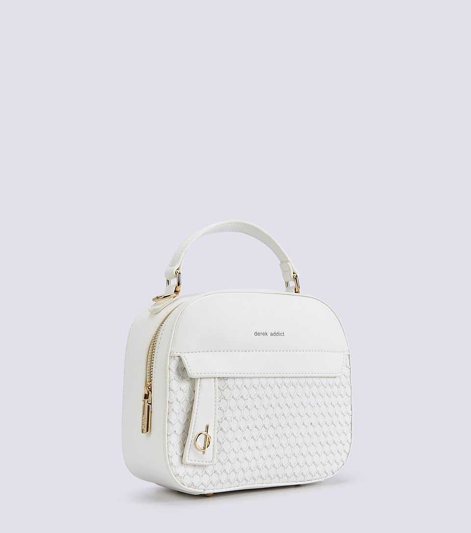 Bolso Para Mujer Bandolera Con Malla Derek 827545 BL