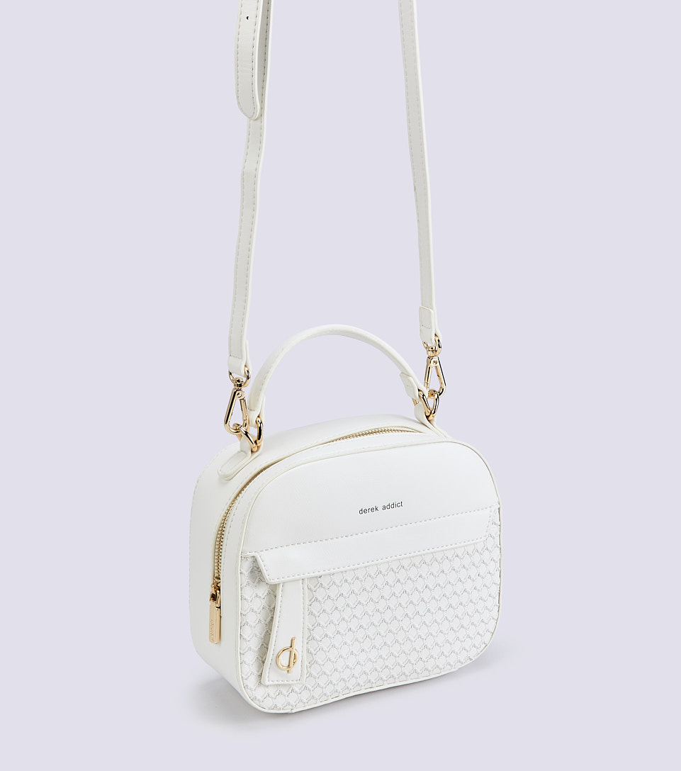 Bolso Para Mujer Bandolera Con Malla Derek 827545 BL
