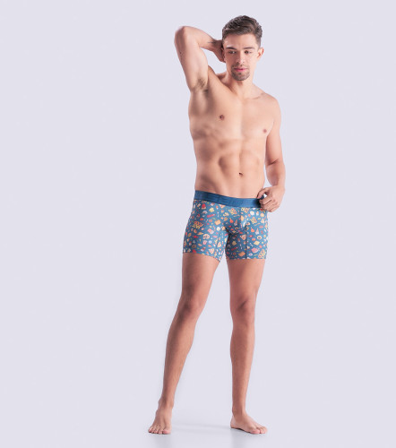 Boxer Para Hombre Bipack Combinado Con Elastico Marcado Texto UnserAZ