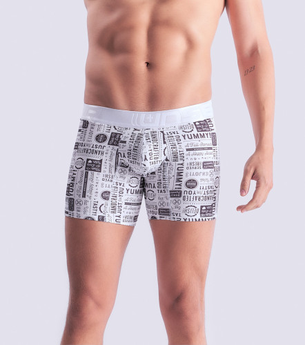 Boxer Para Hombre Bipack Combinado Con Elastico Marcado Texto UnserCU