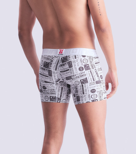 Boxer Para Hombre Bipack Combinado Con Elastico Marcado Texto UnserCU