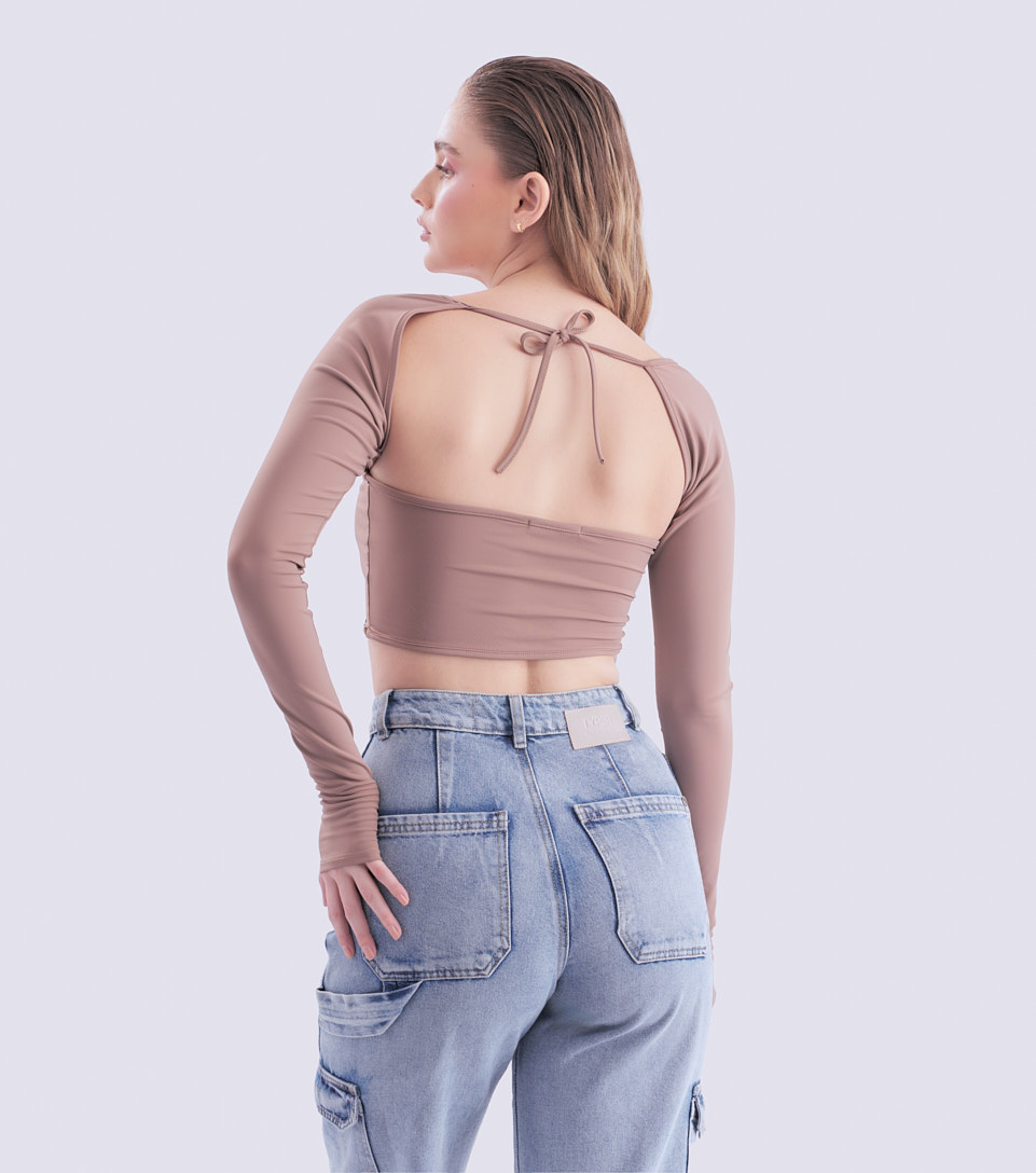 Brooklyn Top Con Mangas Unicolor Typer 832214 
