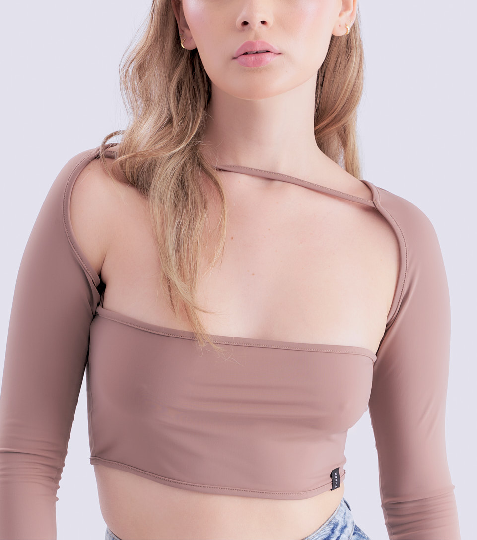 Brooklyn Top Con Mangas Unicolor Typer 832214 