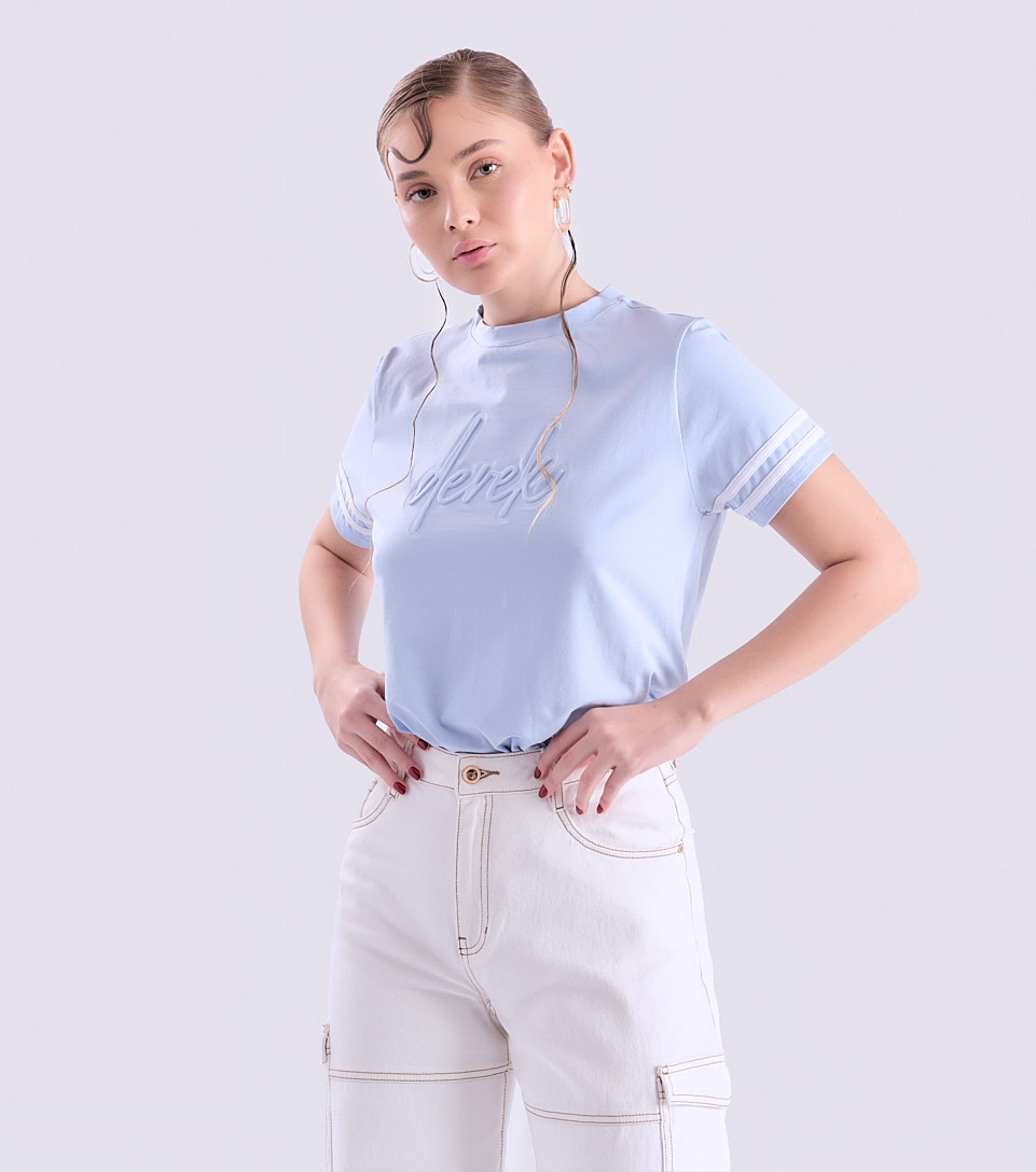 Camiseta Para Mujer Antonella Derek 832425 AC