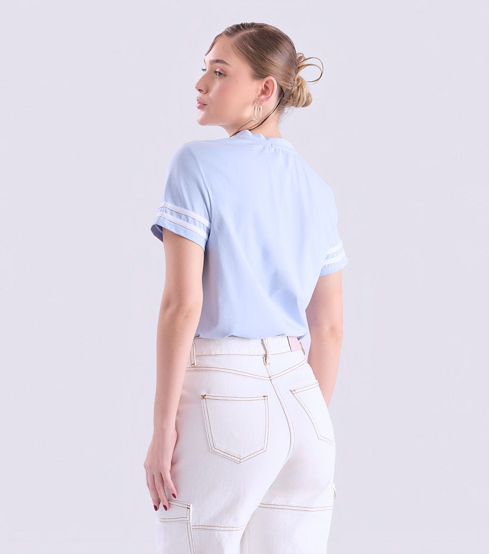 Camiseta Para Mujer Antonella Derek 832425 AC
