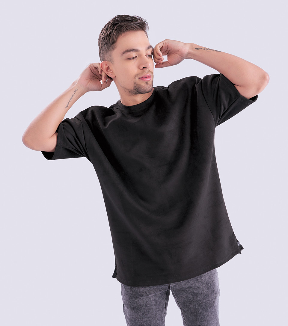 Cesar Tshirt Oversize De Gamuza Typer 832610 