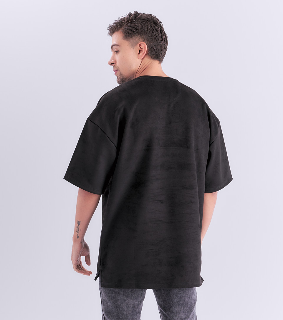 Cesar Tshirt Oversize De Gamuza Typer 832610 