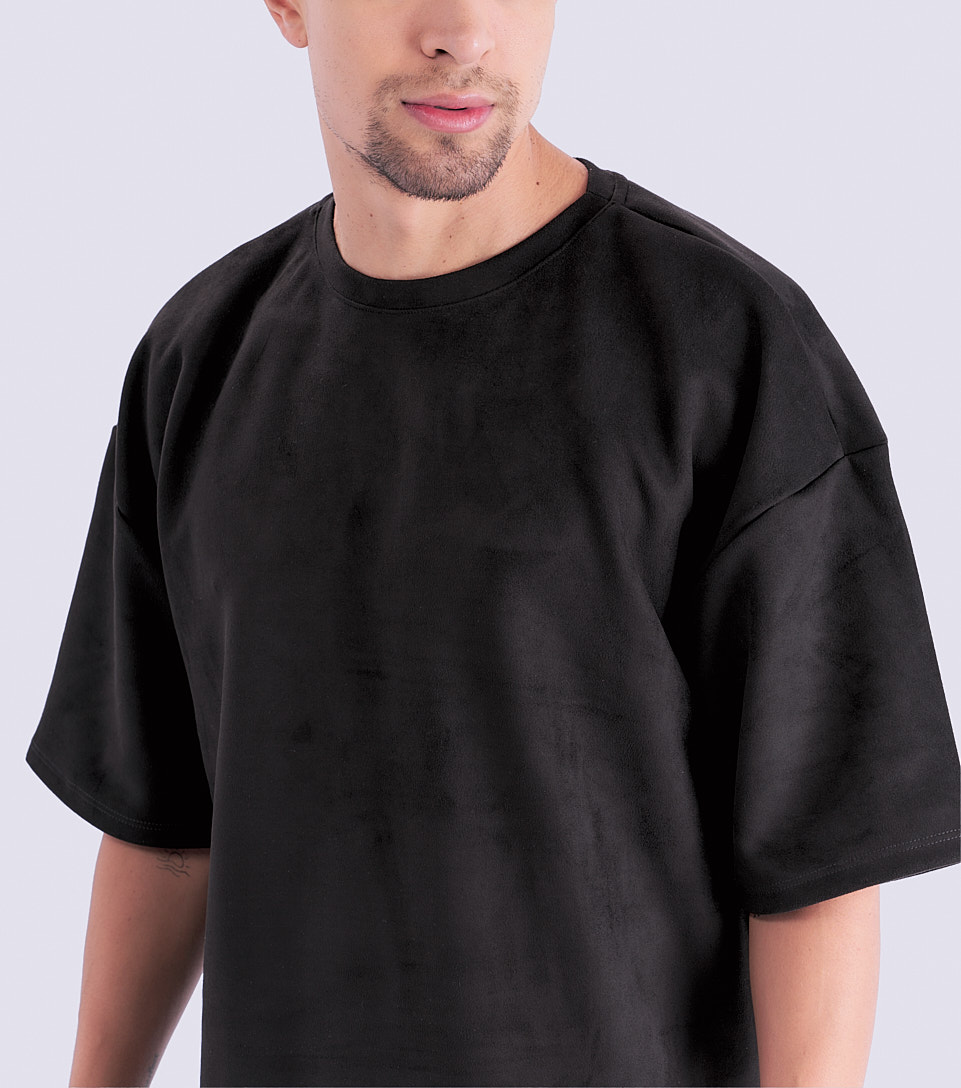 Cesar Tshirt Oversize De Gamuza Typer 832610 