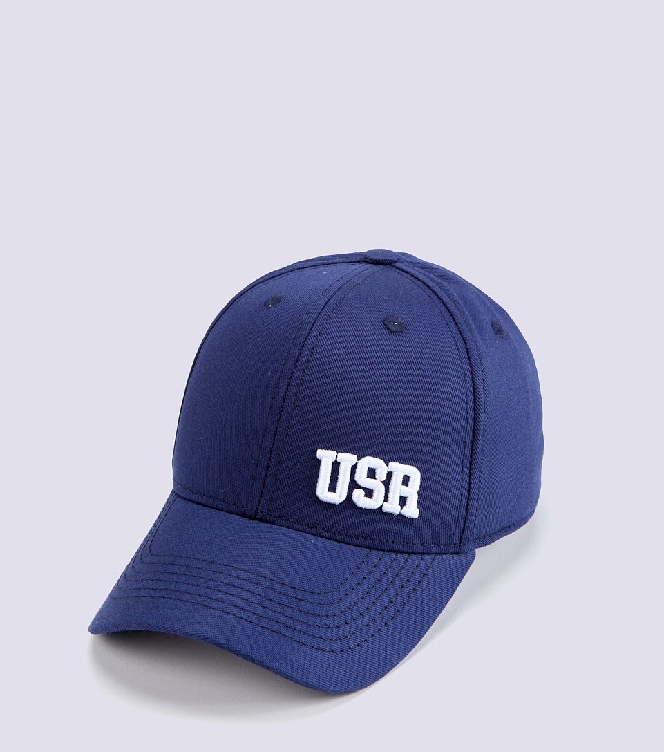 Gorra Para Hombre Unicolor Con Bordado En Parte Frontal Unser 831784 AZ