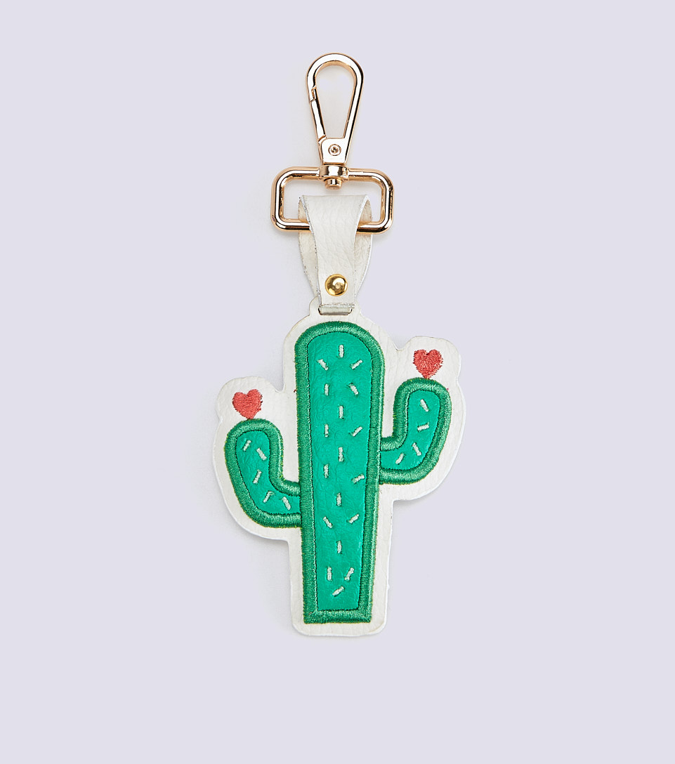 Mia Llavero De Cactus Repujado Clover 833039 VD