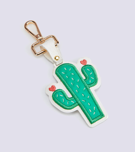 Mia Llavero De Cactus Repujado CloverVD