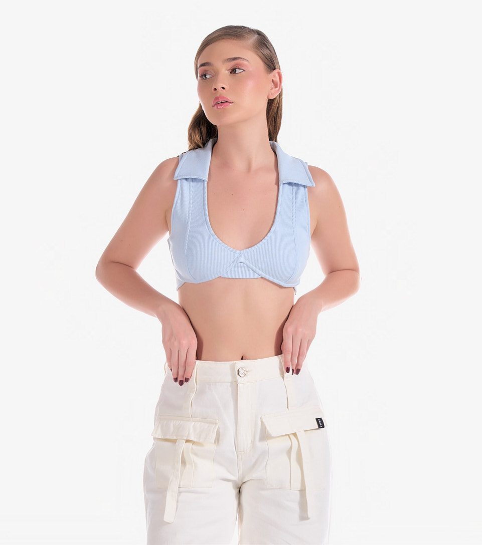Sarah Top Camisero Unicolor Typer 832215 AC