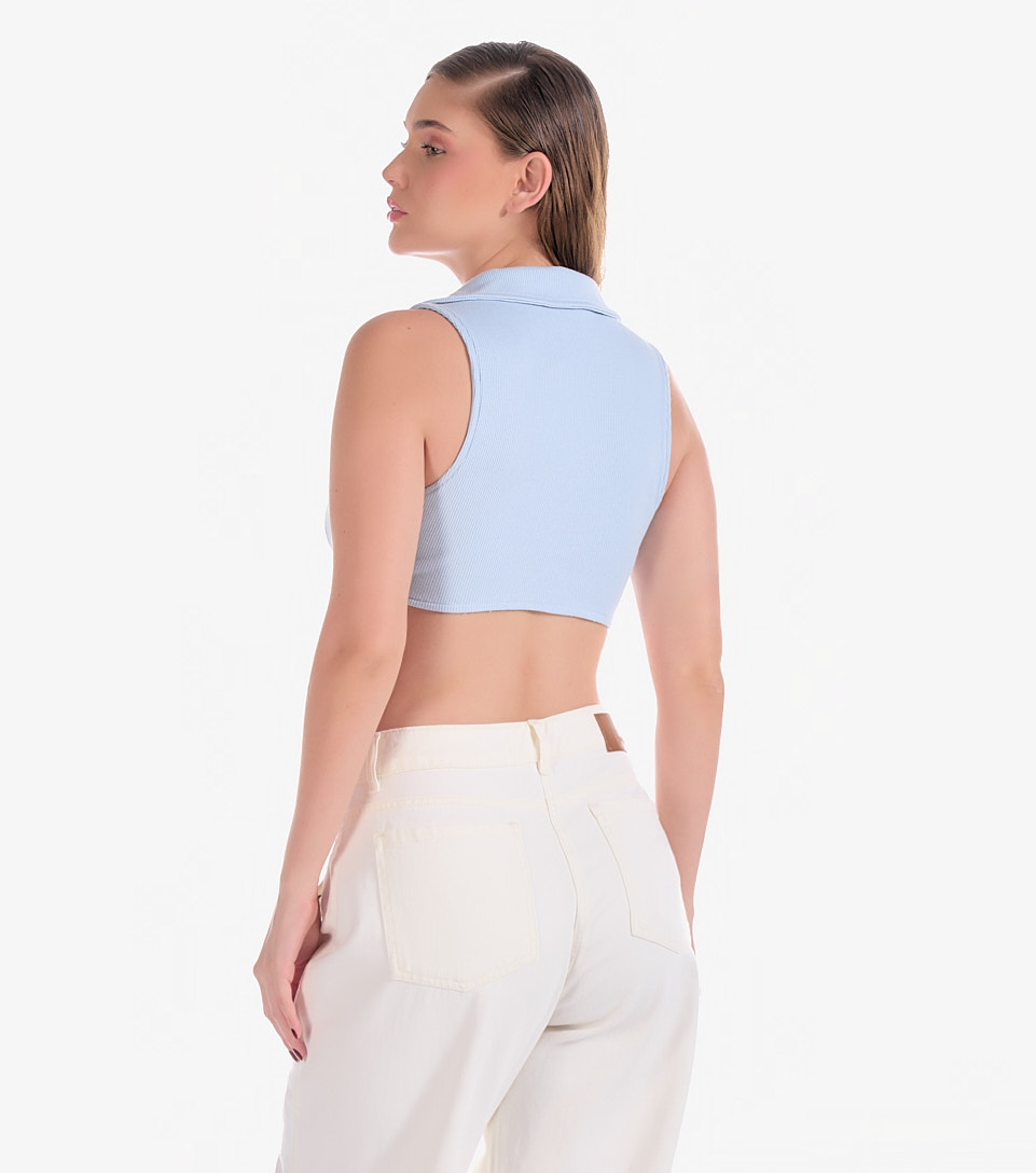 Sarah Top Camisero Unicolor Typer 832215 AC