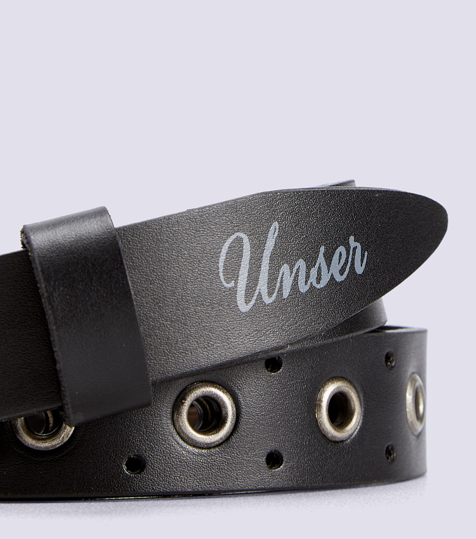 Correa Para Mujer Unicolor Con Ojaletes Unser 832087 NG