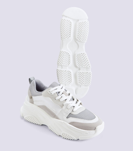 Tenis Para Mujer Con Cordones Y Forro En Contraste Harper DerekGR