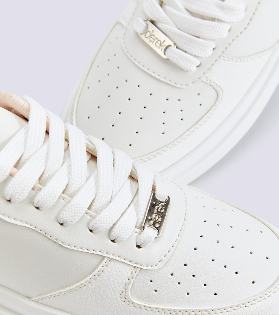 Tenis Para Mujer Con Cordones Y Forro En Contraste Kayla Derek 833234 BL