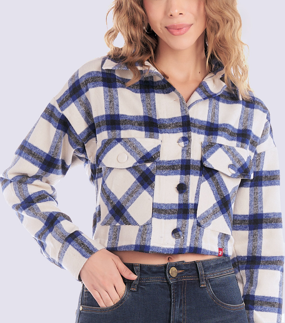 Blusa Para Mujer Corta Oversize Manga Larga Unser 831427 AZ