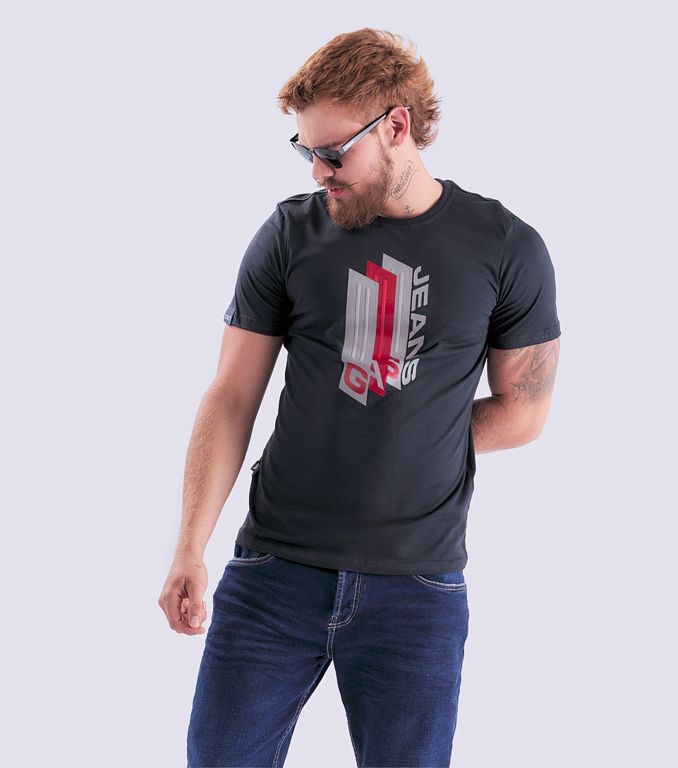 Boss Camiseta Slim Fit Masculina Gas 831515 AO
