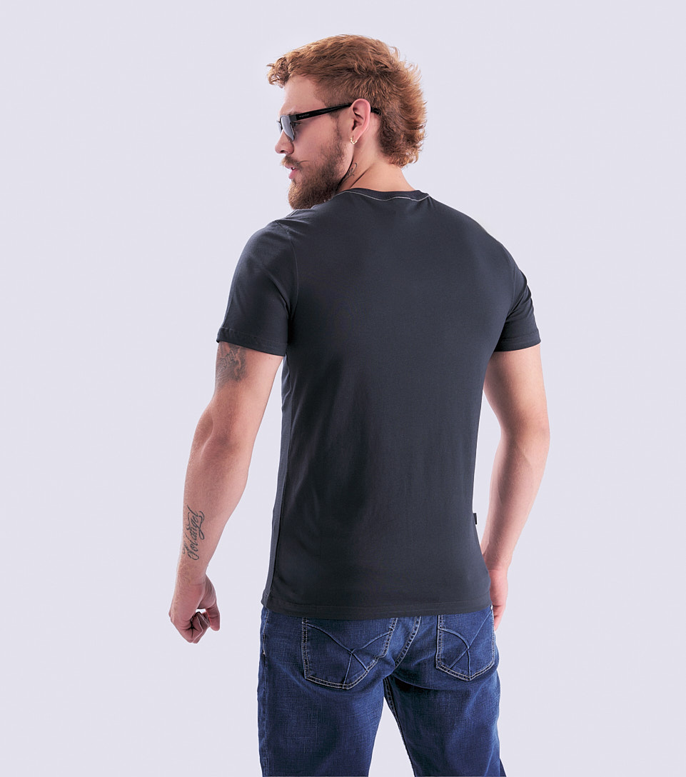 Boss Camiseta Slim Fit Masculina Gas 831515 AO