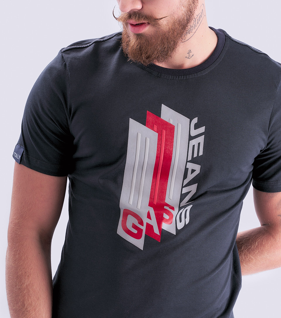 Boss Camiseta Slim Fit Masculina Gas 831515 AO