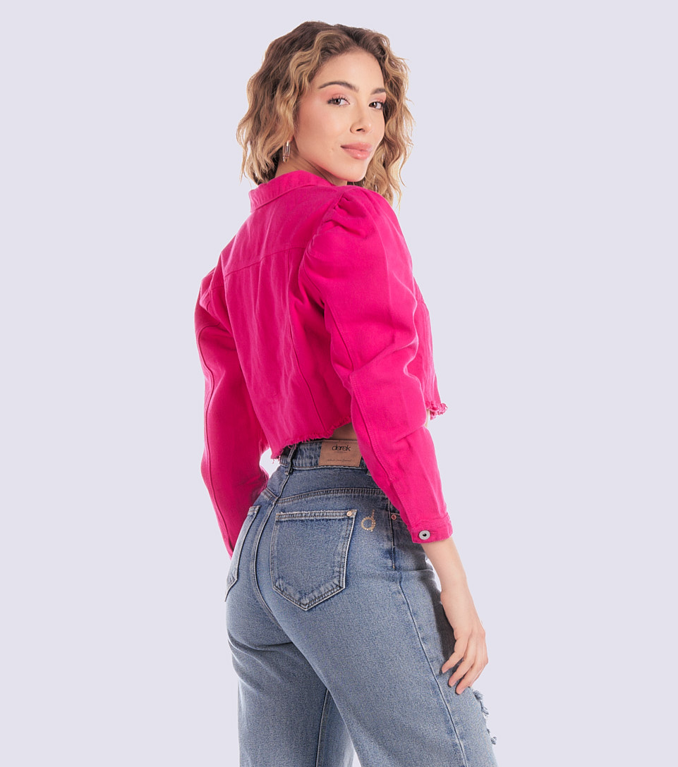 Chaqueta En Indigo Unicolor Rachell Derek 830268 FS