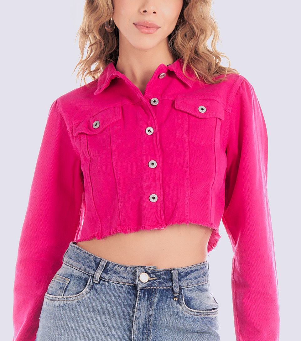 Chaqueta En Indigo Unicolor Rachell Derek 830268 FS
