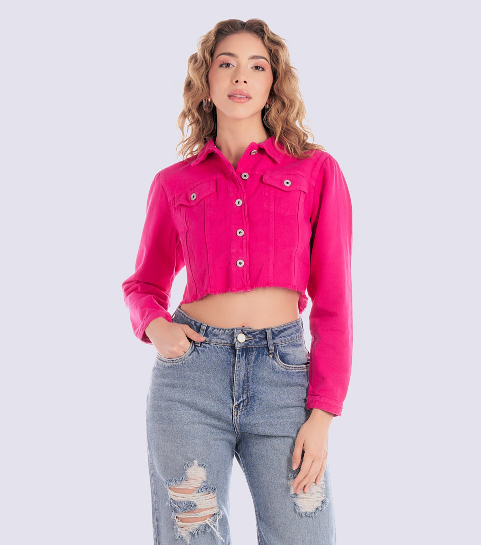 Chaqueta En Indigo Unicolor Rachell Derek 830268 FS