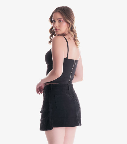 Kendall Corset Con Tiras Unicolor TyperNG