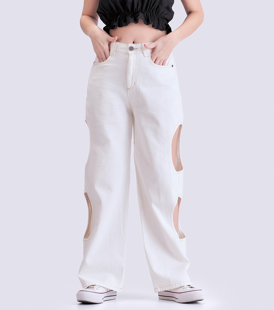 Karol Jean Moda Con Aberturas En Costado Typer 832908 