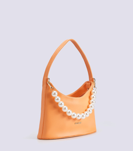 Perla Naranja Medio Shoulder Bag CloverNM