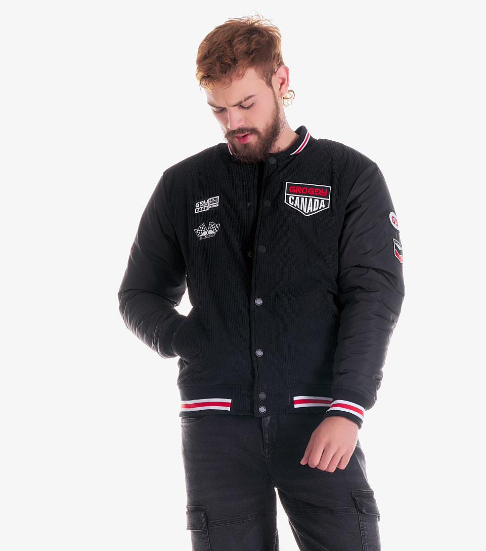Cosmo Chaqueta Bomber Masculina Groggy 830404 NG