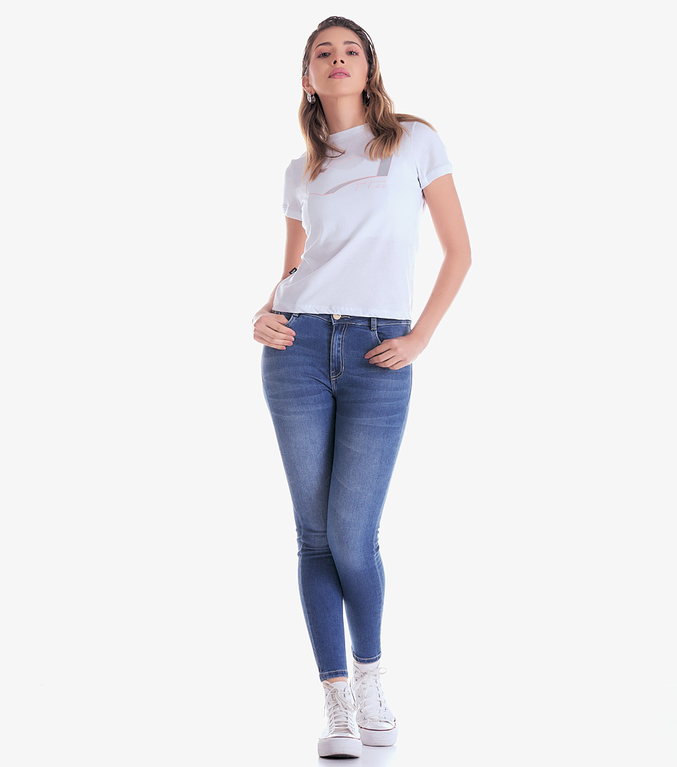 Jean Para Mujer Con Rotos Y Bota Desflecada Unser 830857 AZ