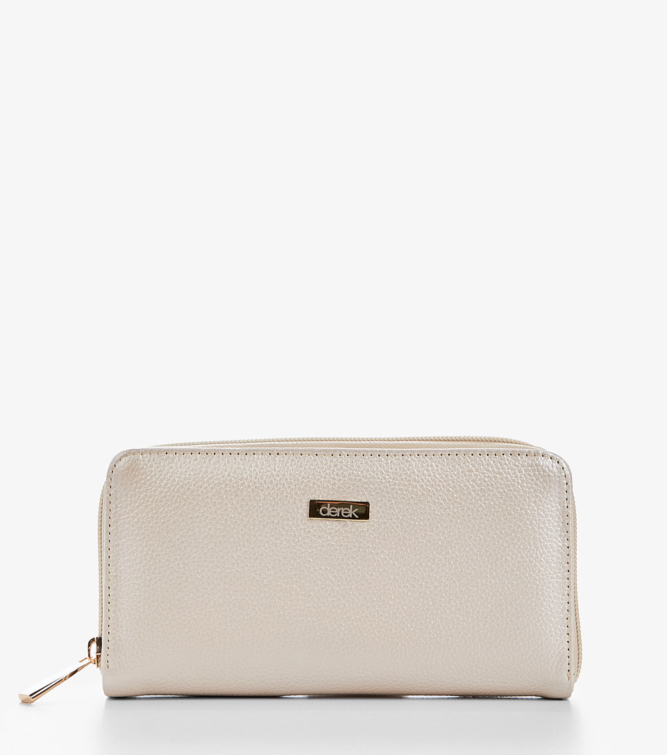 Billetera Para Mujer En Cuero Grande Unicolor Emily DerekGR