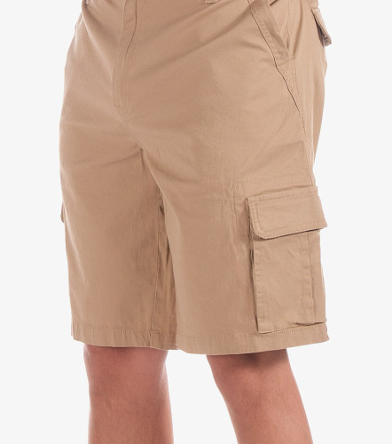 Bermuda Para Hombre Tipo Cargo Unicolor UnserKQ