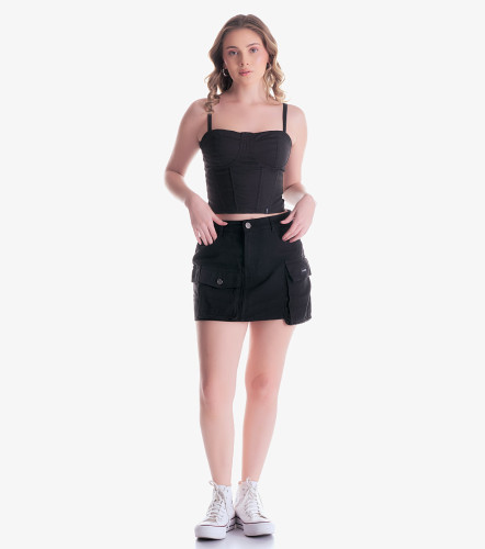 Kendall Corset Con Tiras Unicolor TyperNG