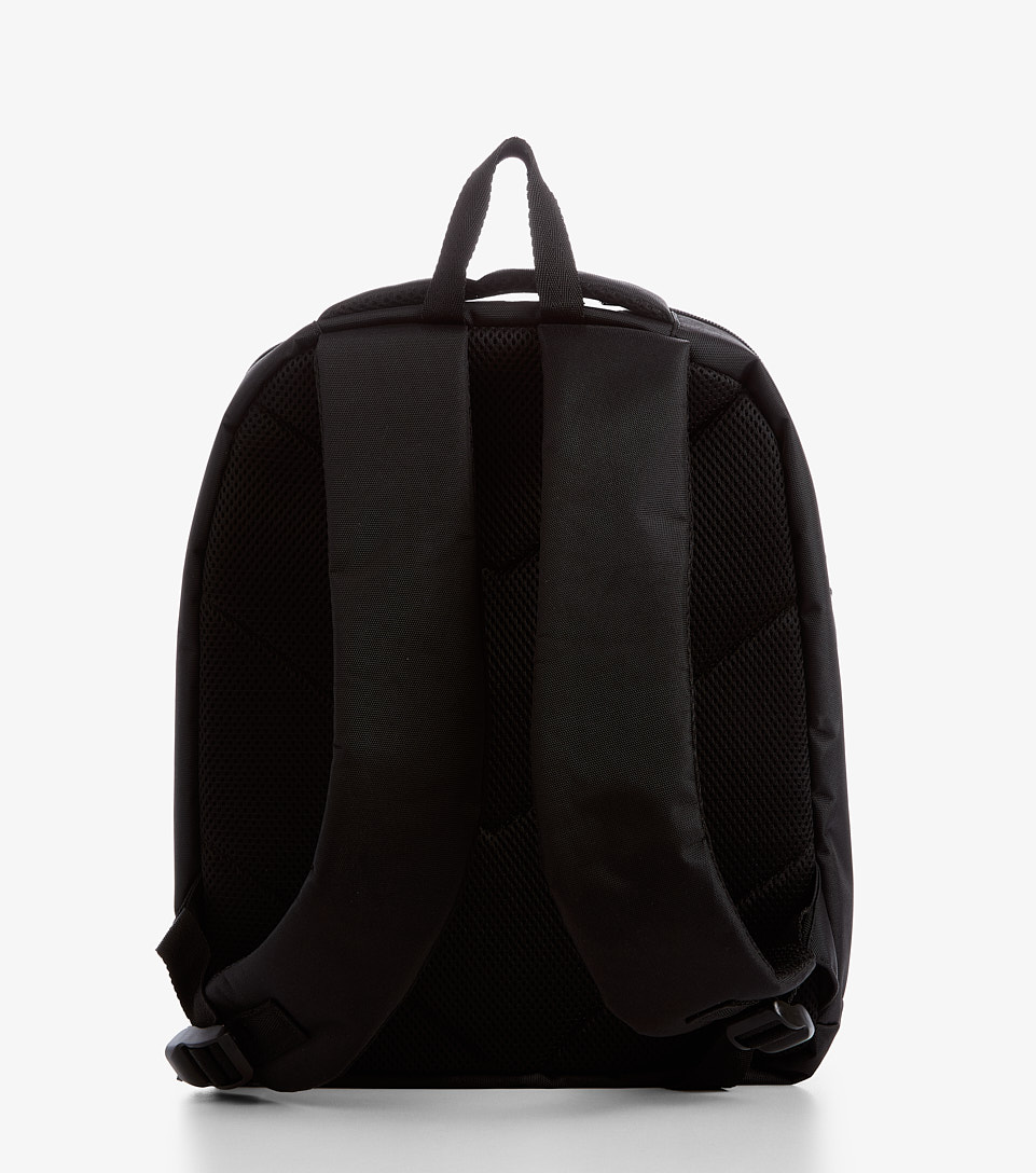 Morral para hombre unicolor con bolsillos y texto unser 832972