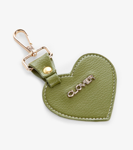 Llavero De Corazon Unicolor CloverVM