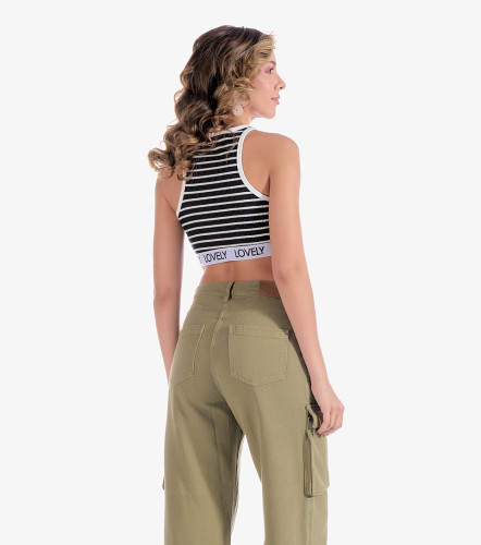Crop Top Para Mujer Pia Derek LovelyNG