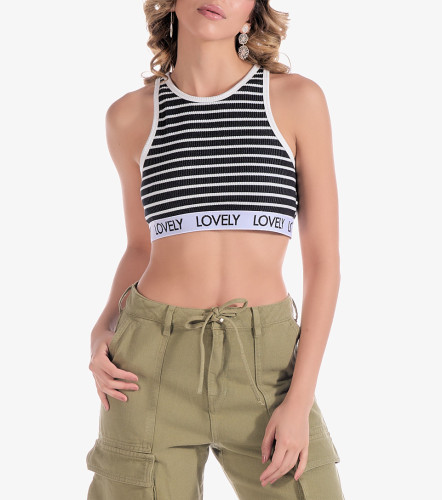 Crop Top Para Mujer Pia Derek LovelyNG