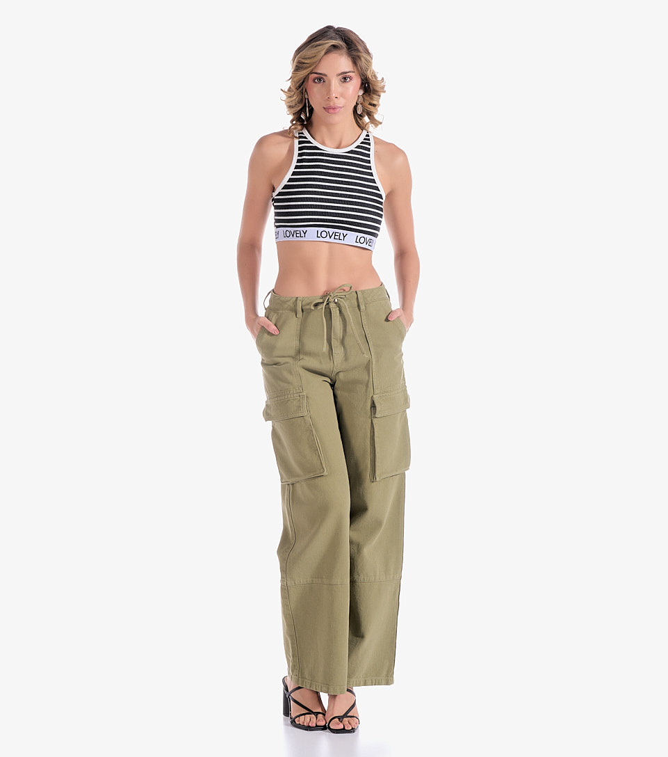 Crop Top Para Mujer Pia Derek Lovely 833146 NG