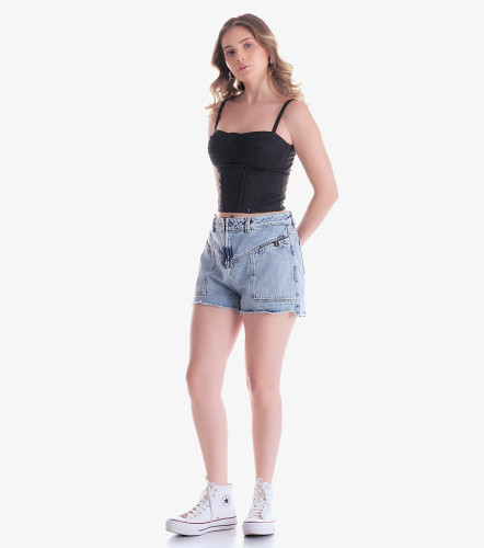 Alicia Short Con Cortes TyperAZ