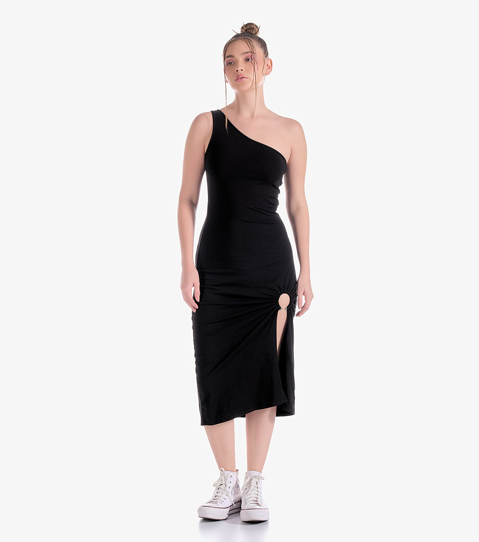 Mila Vestido A Un Hombro TyperNG