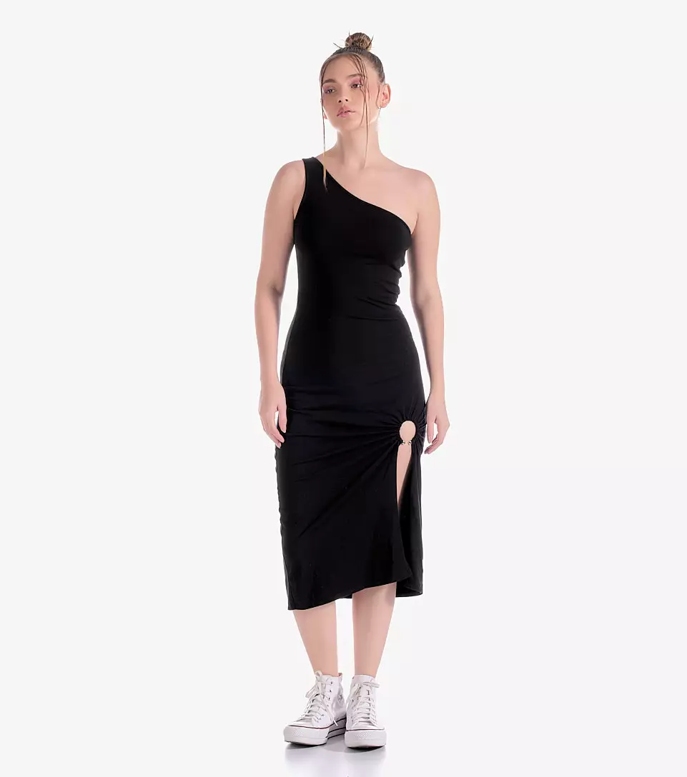 Mila Vestido A Un Hombro TyperNG
