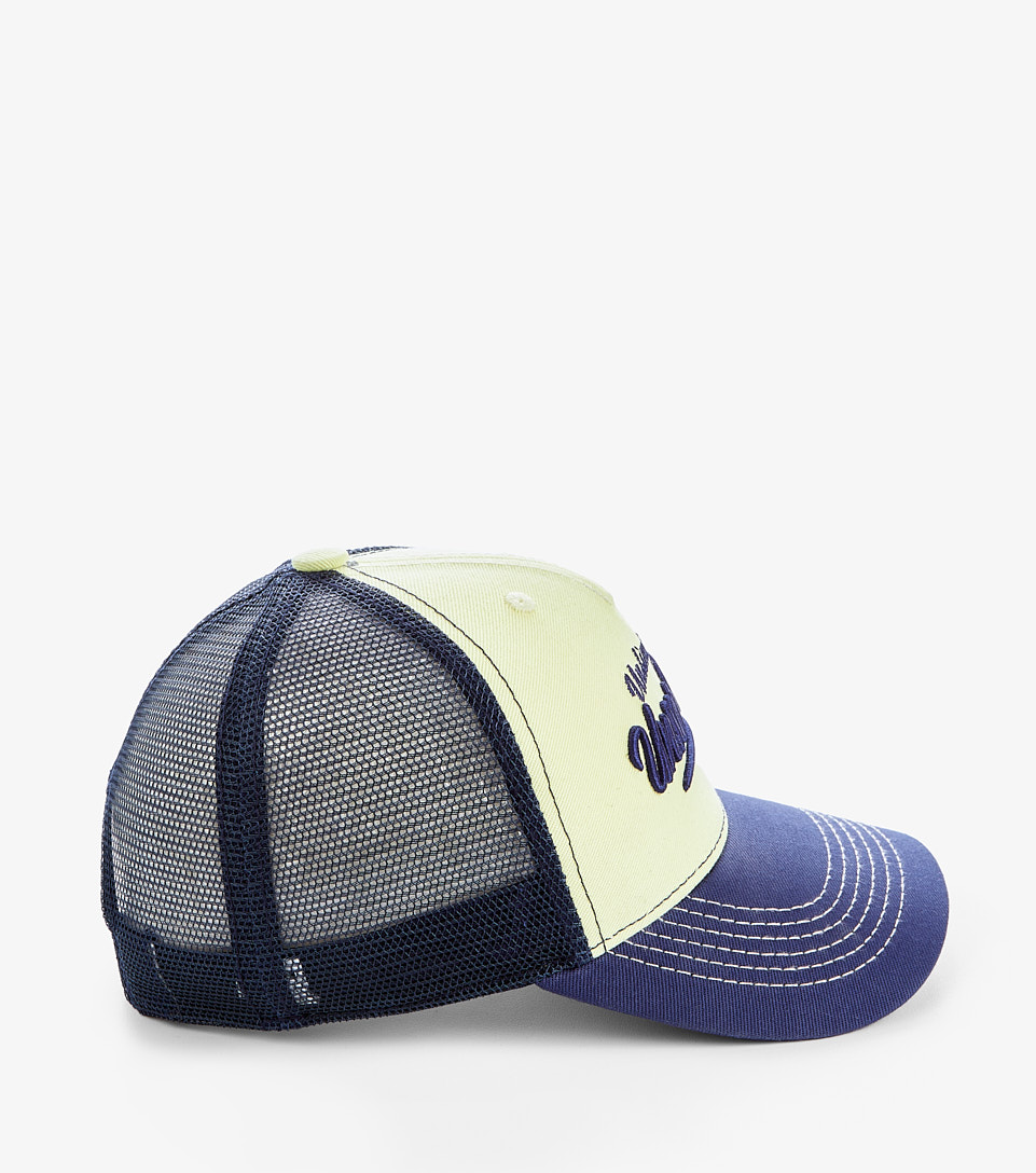 Gorra Para Mujer Combinada De Malla Con Bordado Unser 833255 AM