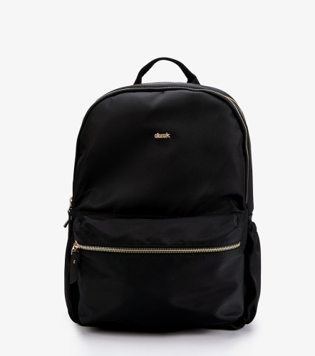 Bolso Para Mujer Tipo Morral Con Herrajes Dorados Shannon DerekNG