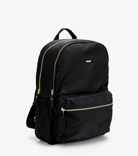 Bolso Para Mujer Tipo Morral Con Herrajes Dorados Shannon DerekNG
