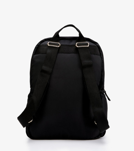 Bolso Para Mujer Tipo Morral Con Herrajes Dorados Shannon DerekNG